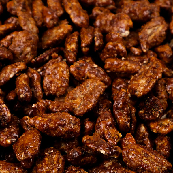 Gekarameliseerde Pecannoten