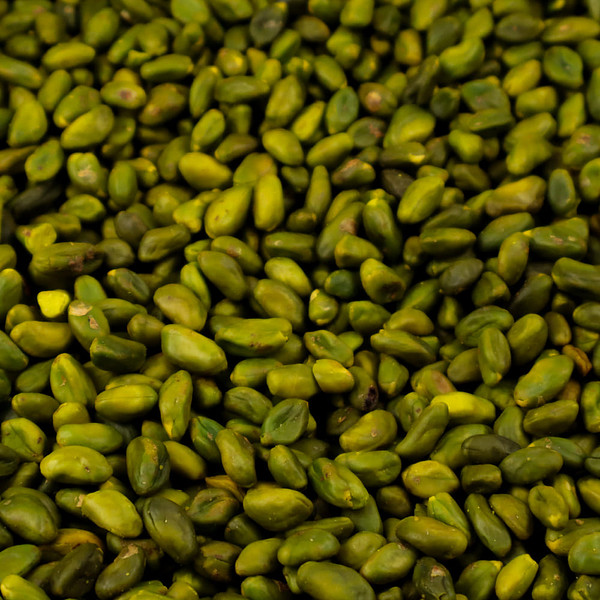 Pistachenoten Ongebrand & Gepeld (Donkergroen)