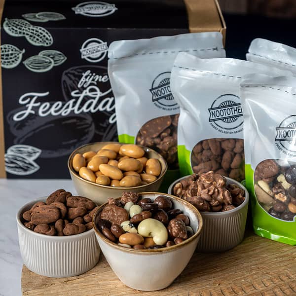 Cadeau Pakket Fijne Feestdagen! Chocolade - Afbeelding 2